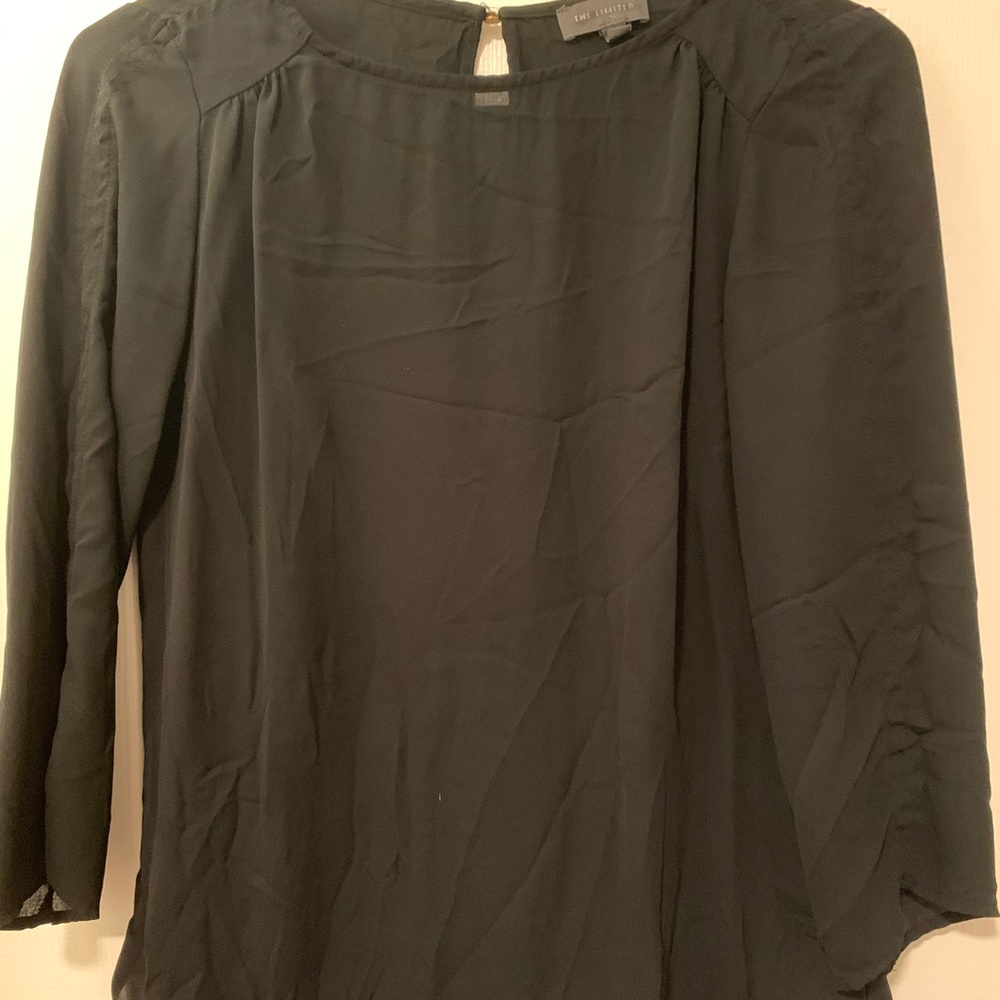 The Limited black blouse